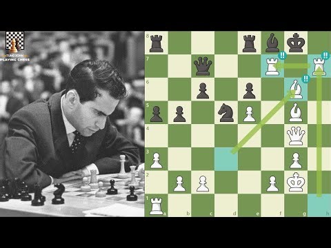 Thất Điên Bát Đảo Với 3 Nước Thí Quân Thiên Tài Liên Tiếp Của Vua Cờ Mikhai Tal Năm 1968