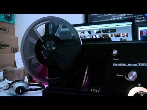 Chinon 7500 Sound Projector Super 8mm