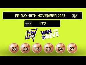 Nlcb Draw Results Friday 10th November 2023