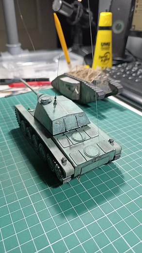mini mini 🥵 #minimini #papercraft #papercut #paper #worldoftanks #worldoftanksblitz #wargaming #tanks #fyp #papermodel #handmade #miniature
