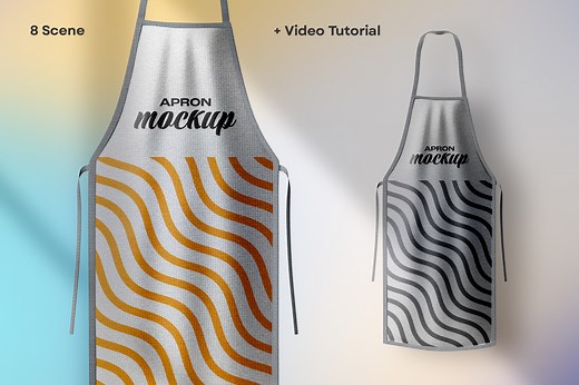 Apron Mockup, an Apparel Mockup by dpi