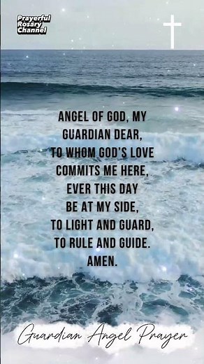 Guardian Angel Prayer 🙏 A Powerful Blessing for Protection & Guidance #prayer #catholic