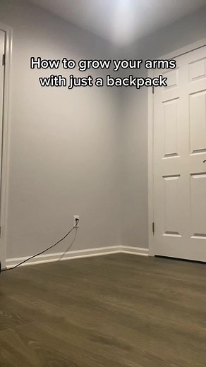 Strengthen Your Arms with Backpack Arm Workout