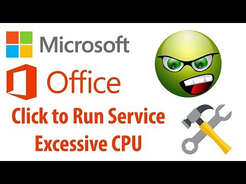 Microsoft Office Click to Run Service Excessive High CPU Usage Microsoft Word 2019, 2016