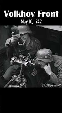 German Forces in the Battle of Volkhov 1942: Eastern Front | Pure Sound #ww2 #army #military