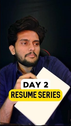 Resume Series Day 1 #fullstackdevelopment #webdev #coding #webengineering #softwaredevelopment