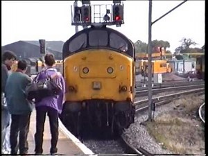 Classic British Rail - Class 37's at Inverness - 18th August 1992