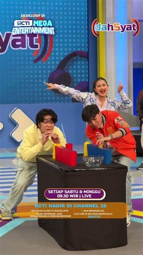 lahh bukan kayak gitu konsep nya iyelah #radenrakhadpp #rcti #dahsyat #rakhavers #rakha #radenrakha