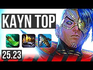 KAYN vs DR. MUNDO (TOP) | 9 solo kills, 92k DMG, Dominating | EUW Master | 25.23