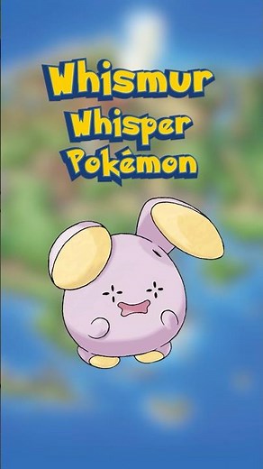 Whismur the Whisper Pokémon | Daily Pokédex 293 #pokemon #hoenn #whismur