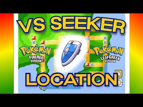 How to get VS Seeker in Pokemon Fire Red / Leaf Green