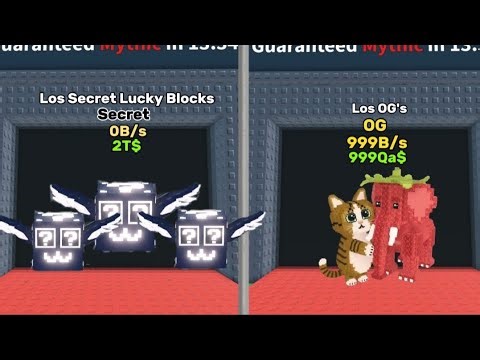 NEW Los Secret Lucky Blocks and Los OG's Brainrots - NEW Lucky Block Update and NEW EVENT