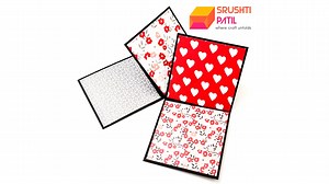 Super exciting and simple infinity card. Learn this card in just 3 minutes. #SrushtiPatil #crafts #crafters #crafting #paperart | Srushti Patil