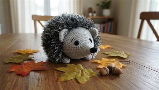 Hedgehog Amigurumi Crochet Pattern, Realistic Mini Animal (digital PDF) - Etsy
