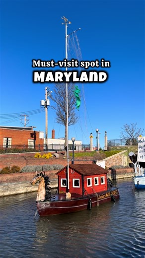 ✅ Save this post and visit Frederick in MD soon… With its lovely historic downtown, charming local shops, and scenic river views, Frederick is the perfect Maryland getaway. 🌊✨ Stroll along Carroll Creek, enjoy the vibrant atmosphere, and soak in the small-town charm. Don’t miss the Winter Solstice Festival happening through March 26, open 24 hours a day, a magical seasonal experience you’ll love. ❄️ Lights typically turn on at sunset, so this is a great time to see them both ways. Tag your trav