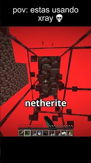 POV: ESTÁS USANDO XRAY EN MINECRAFT