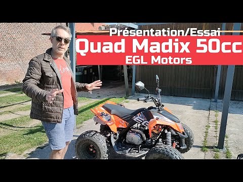 Un quad étonnant pour 50cc!! Présentation et essai du Madix