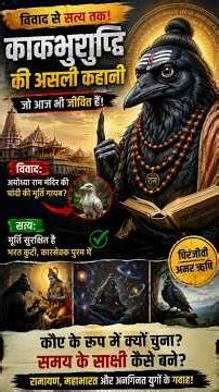 Kakbhushundi: A Must Watch: अयोध्या विवाद से जुड़ी काकभुशुंडी की असली कहानी। कौन हैं अमर ऋषि?