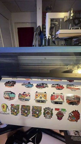 Retro Bus Sticker: Weather Resistant Vinyl Decal for Laptop, Car, and Water Bottle - Etsy