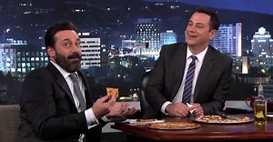 Watch Jon Hamm Defend St. Louis Pizza on Jimmy Kimmel Live