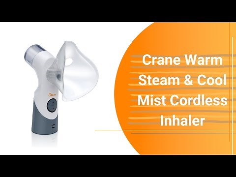 Crane Warm Steam & Cool Mist Cordless Inhaler