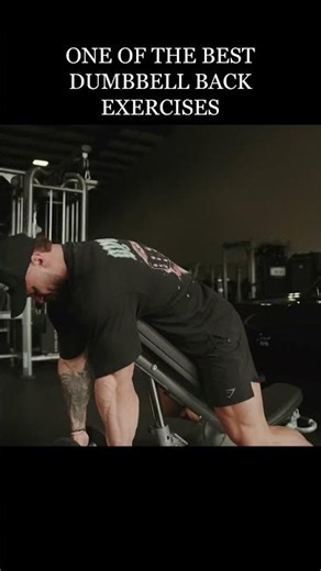 Chest Supported Dumbbell Incline Row🙌