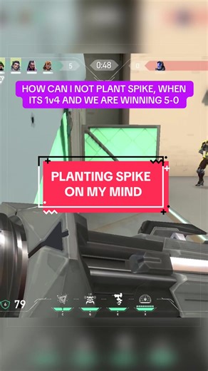 Maximizing Credits in a 4v1 Valorant Situation