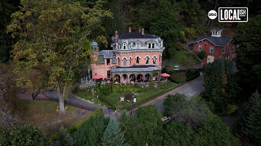 4K views · 40 reactions | The Harry Packer Mansion in Jim Thorpe, Pennsylvania attracts history buffs and Disney fans alike | Localish | Facebook