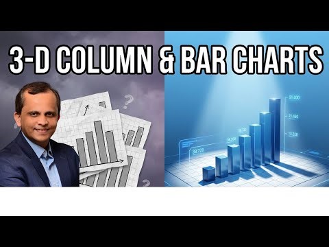 73. Excel 3-D Column vs 3-D Bar Chart | Complete Beginner Guide