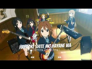 K-on Opening Theme Song 1 with lyrics