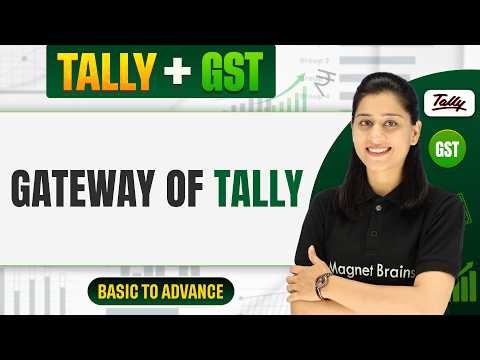 Lecture 10 - Gateway of Tally | Tally Basics | Tally and GST Complete Course