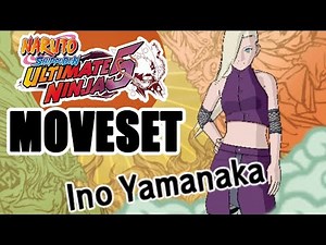 Naruto Ultimate Ninja 5 (PS2) - Ino Moveset