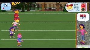 Sid The Science Kid Red Light Green Light Cartoon Animation PBS Kids Game Play Walkthrough