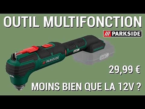 Review et test Outil multifonction sans fil PAMFW 20-Li B2 Parkside (avis)