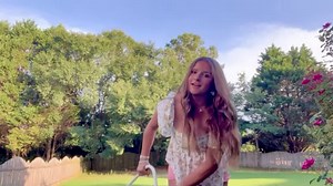 Woman Falls Back While Recording Video