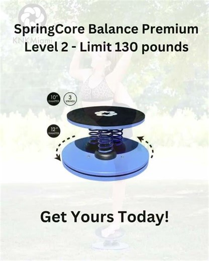 SpringCore Balance Premium Level 2 - Limit 130 pounds