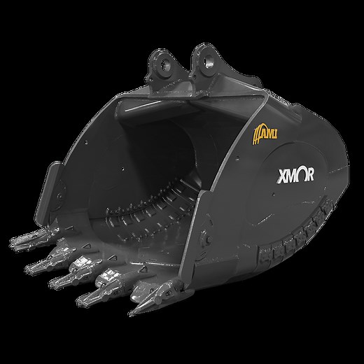 AMI XMOR® BHB Mining Bucket - AMI Attachments®
