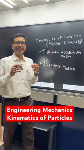 Kinematics of Particles || NEP Mechanics #mechanics #mumbaiuniversityexamnews #engineering