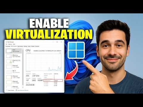 How to Enable Virtualization on ANY Windows 11/10 PC (2026)