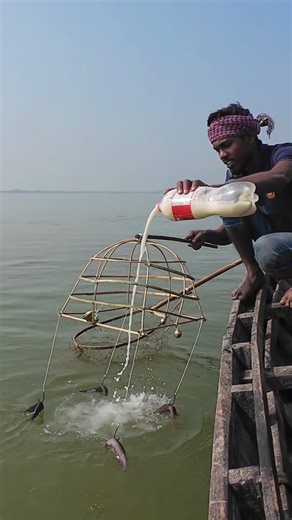 Traditional River Fishing With Secret Hook Method 04 #fishing #fishinglife