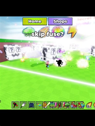 What is happening in ROBLOX break a lucky block | Roblox