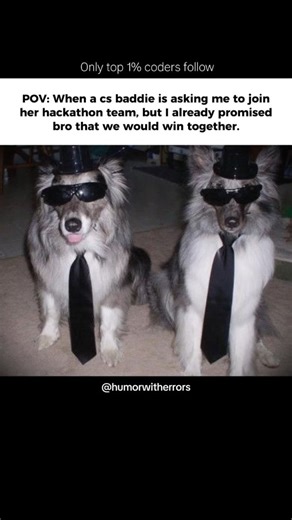 Humor_With_Errors on Instagram: "Tag that bro🫂 - @humorwitherrors - #coding #programming #codinglife #programmingmemes #codingmemes #btech #computerscience #computerengineering #webdeveloper #appdeveloper #viralreels #trendingreels #instagramreels"