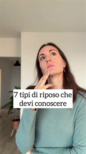 7 tipo di riposo