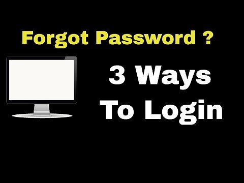 How To Login Computer/Laptop if forgot password ? Without Password, reset?(Win 7/Win 10)