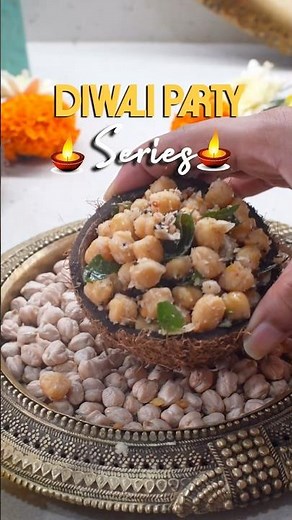 Easy & Healthy Chana Sundal | Quick Diwali Snack Recipe | Make-Ahead Festive Snack #diwalirecipe