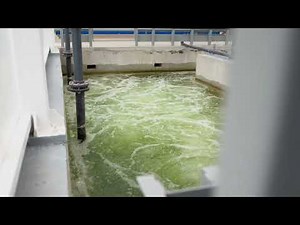 Water Treatment Process in Aeration Basin with Wastewater