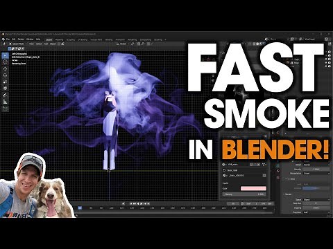 FAST, EASY Smoke in Blender with Smoke Wish!