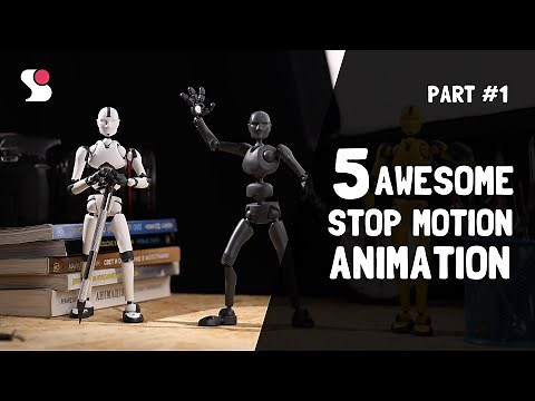 5 Awesome Stop Motion character animation using Stickybones | Part 1