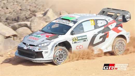 WRC Rd.14 ラリー・サウジアラビア🇸🇦 #RallySaudiArabia Day3ハイライト 岩山と砂漠。過酷さを増すサウジアラビアの道でのサバイバル戦、3日目。 動画でご覧ください。 15:05から始まるDay4は、合計3ステージ。 今季最後の戦いに挑みます。 コメント💬で熱いを応援お願いします🔥 Liveタイミング・Live配信など関連リンク集 https://toyotagazooracing.com/jp/wrc/#latest_round_links #WRCjp #GRヤリス | TOYOTA GAZOO Racing