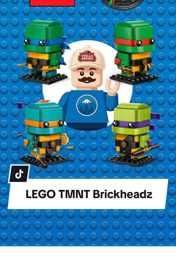 Will you be picking up these new Brickheadz from @LEGO #teenagemutantninjaturtles #tmnt #legonews #legotok #CapCut